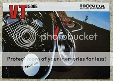 HONDA VT500E-D Motorcycle