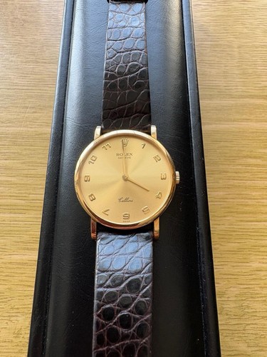 Rolex cellini 18ct gold - cellini,