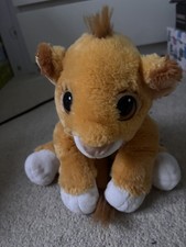 Authentic The Lion King Simba soft toy plushie Disney original mattel 1993 vtg