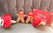 Handmade christmas mushrooms