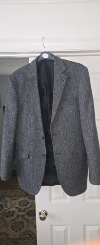 Tweed grey herringbone sport - tweed,