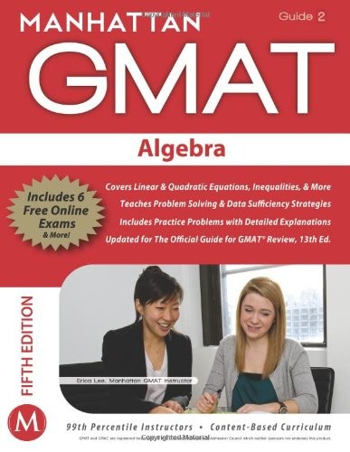 Algebra gmat strategy guide - strategy,