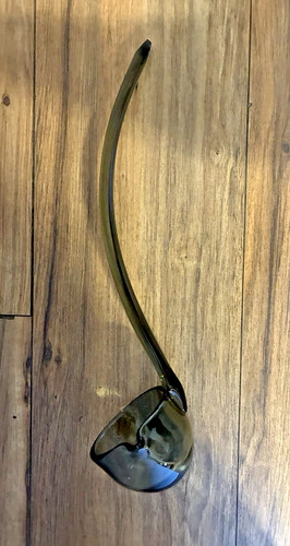 Vintage smokey grey glass - vintage,