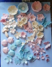 50 Blossom Fantasy Flower Toadstool Mushroom Butterfly Fairy Unicorn Cake Topper