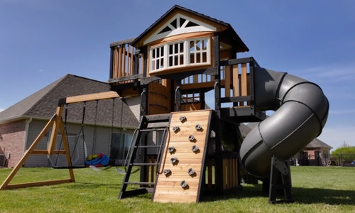 Kids garden playhouse large - garden,