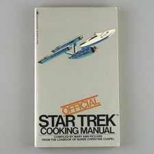 Official Star Trek Cooking Manual by Mary Ann Piccard Bantam 1978 Cookbook