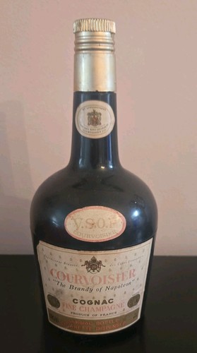 Courvoisier vsop cognac bottle - courvoisier,