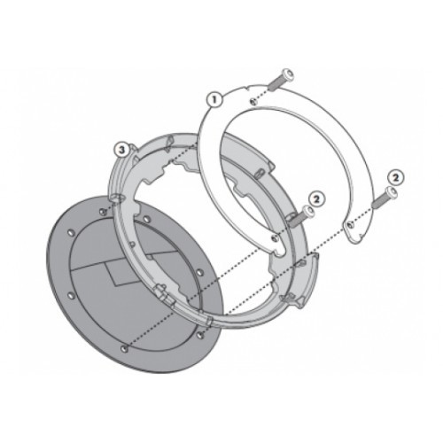 Givi tanklock tank - givi, be