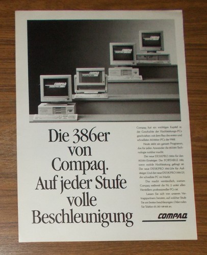 Rare advertising compaq - advertising,
