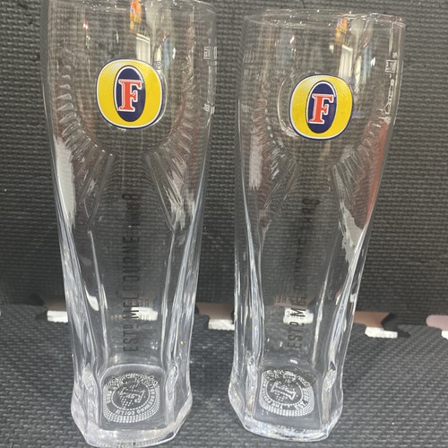 New fosters pint glasses - x,