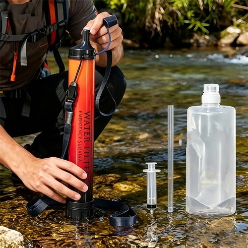 Personal water filter - personal, straw