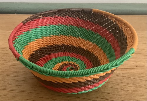 Small hand weave - , bowl