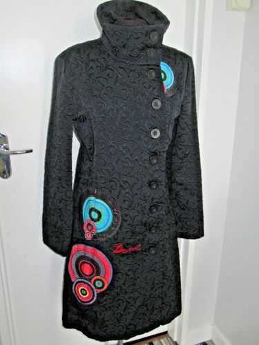 Desigual ladies textured coat - ladies,