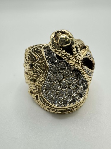 9ct big cubic - big, saddle