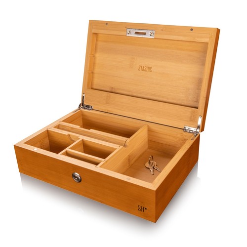 Stashic stash box bamboo - stash,