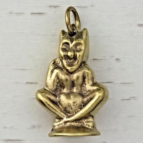 Vintage lucky pixie charm - vintage,