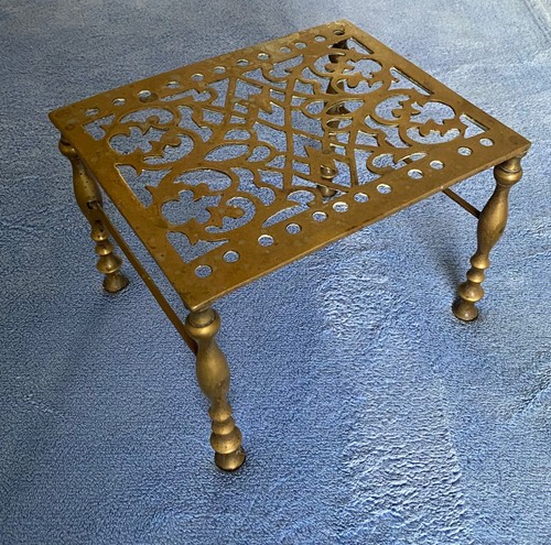 Vintage brass pierced design - brass,