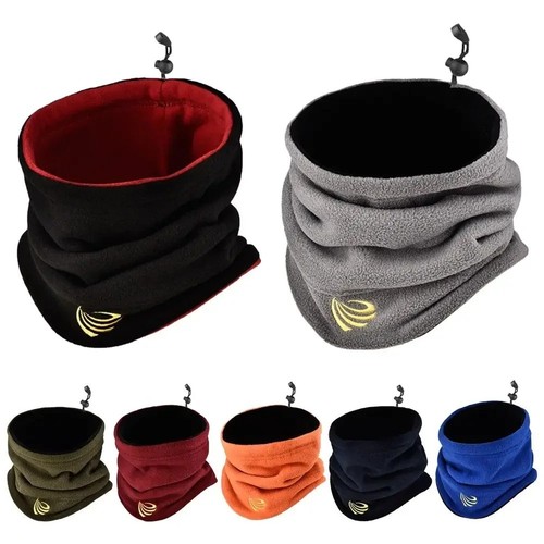 Winter warm fleece neck gaiter - winter,