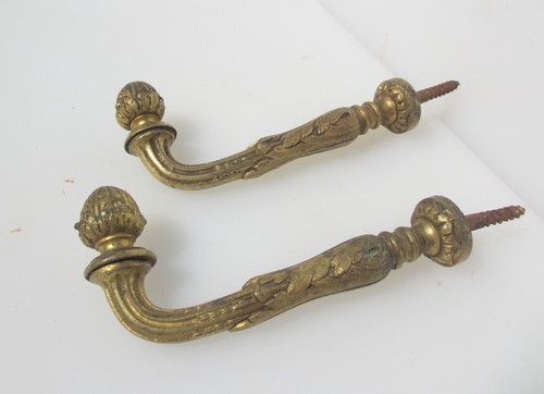 Victorian brass curtain - brass,