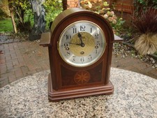Regency Style  Mantle  clock  With Brass movement By Franz Hermle