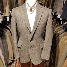 Vintage Mens 38R Tweed Chunky