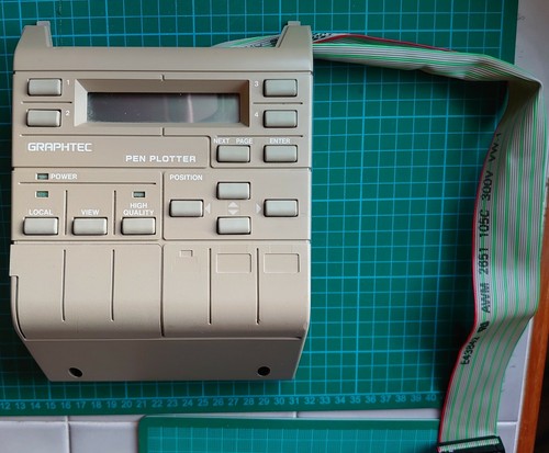 Graphtec gp1002a control panel - gp1002a,