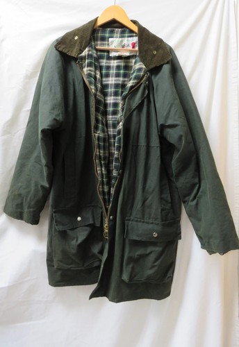 Country wear waxed - coat, size