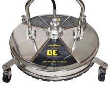 BE 3-arm 24 inch Stainless Steel Whirlaway Rotary Surface Cleaner