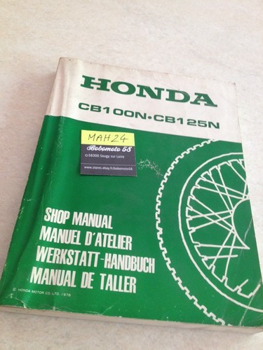 Honda cb125n cb100n - cb100n, cbn