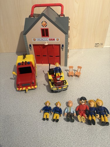 Fireman sam fire station - sam,