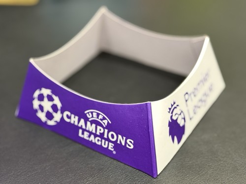 Football stand brand - football,