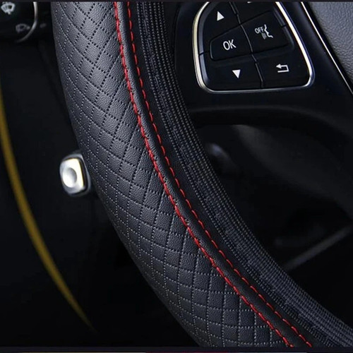 Leather car steering wheel - leather,
