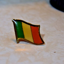 Irish flag pin badge