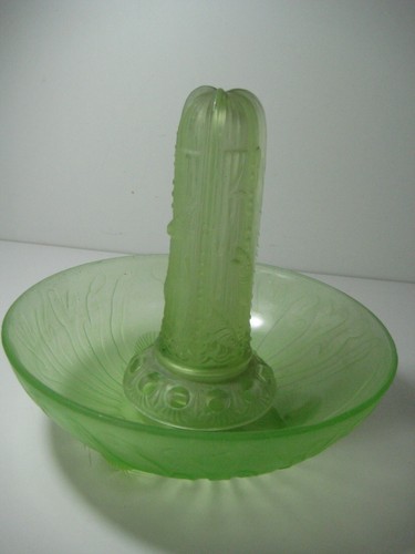 Uranium green frosted art - uranium,