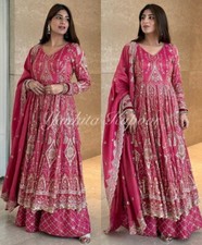 SALWAR KAMEEZ PAKISTANI INDIAN WEDDING PARTYWEAR BOLLYWOOD ANARKALI SHARARA SUIT