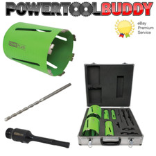 CorePlus Diamond Dry Core Drill Bits (22mm - 182mm) Sets & Drilling Accessories