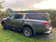 Heavy duty rear canopy hardtop to fit L200 5 6 series 2015 - 2024 Glass Windows