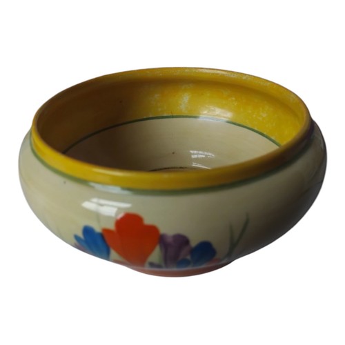 Clarice cliff crocus bowl rare - crocus,