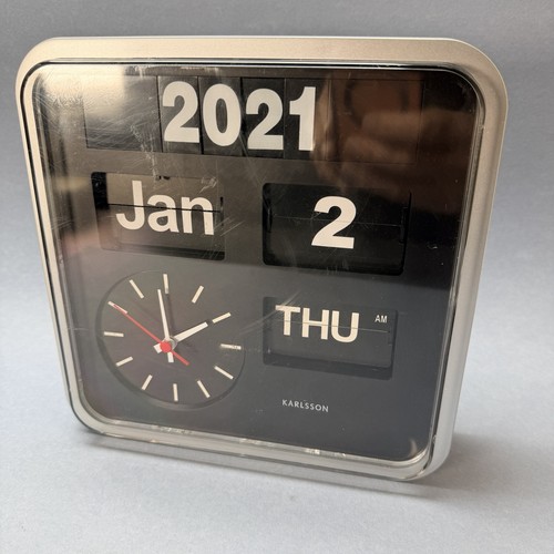 Karlsson wall clock mini - mini, flip