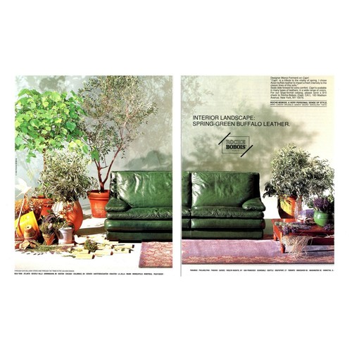 1990 roche bobois print - roche,