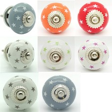  Stars Ceramic Door Knobs