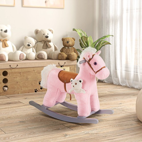 Kids plush ride rocking - kids, ride-on
