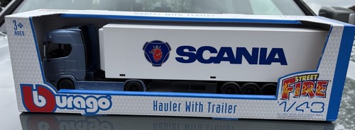 Bburago scania street fire - bburago,