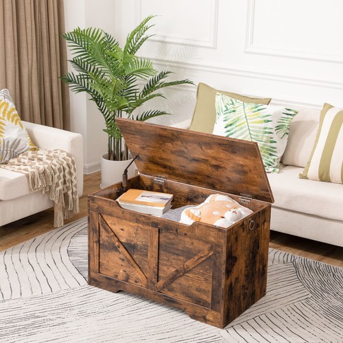 Hoobro wooden storage chest - hoobro,