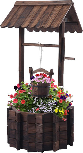 Notume garden wooden decor - garden,