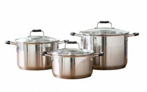 3pcs stainless steel - 3pcs, deep