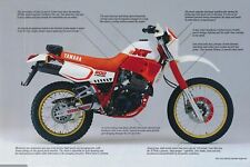 graphic kit for Yamaha XT 600 2KF 1986/89  stickers red