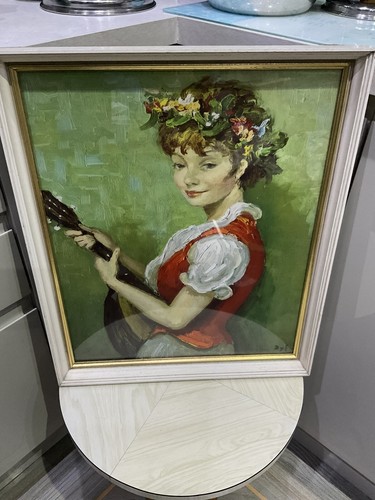 Vintage wall picture art work - vintage,