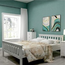Solid 4ft 3ft Wooden Bed Frame