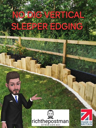Garden lawn edging - garden,
